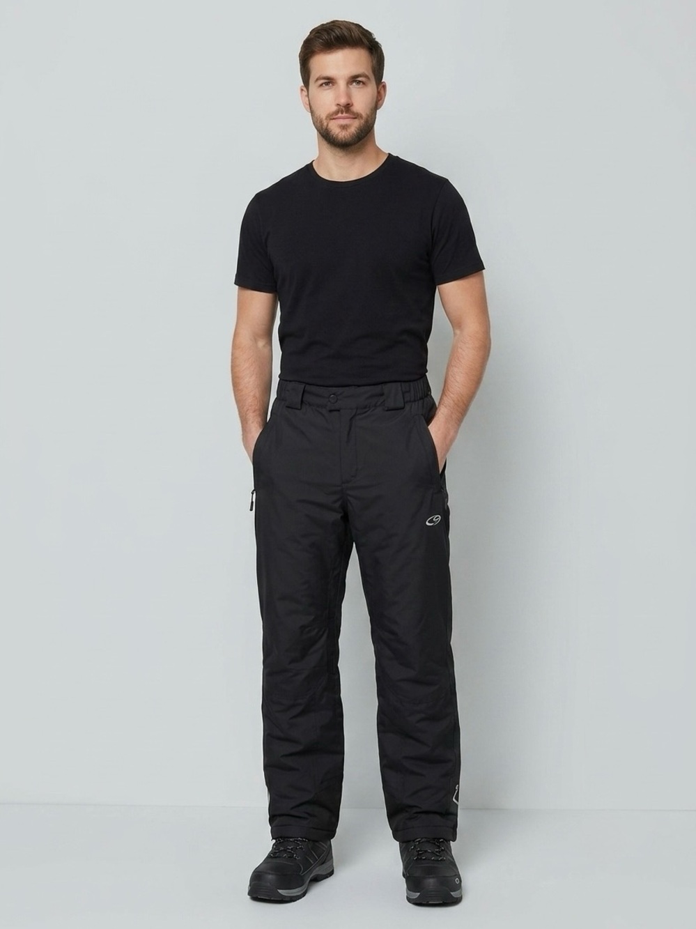 C9 Champion Mens Black Insulated Snow Pants Medium Waterproof Ski Snowboard